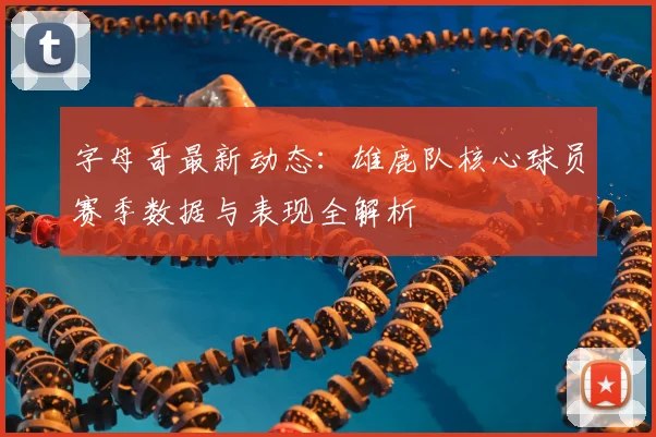 字母哥最新动态：雄鹿队核心球员赛季数据与表现全解析